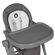 Стільчик для годування Lionelo Cora Plus Grey Stone